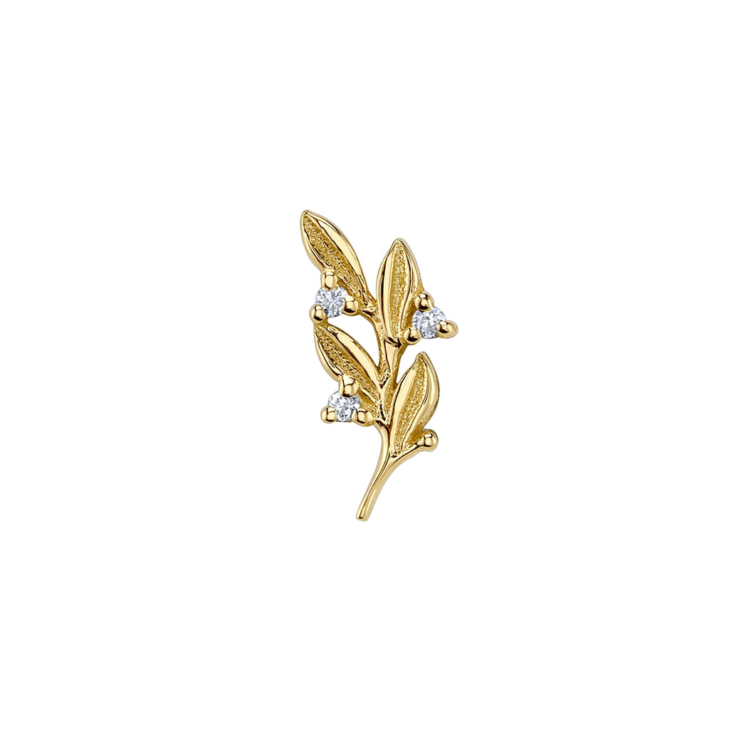 BVLA -Gethsemane -Diamond 14k yellow gold end
