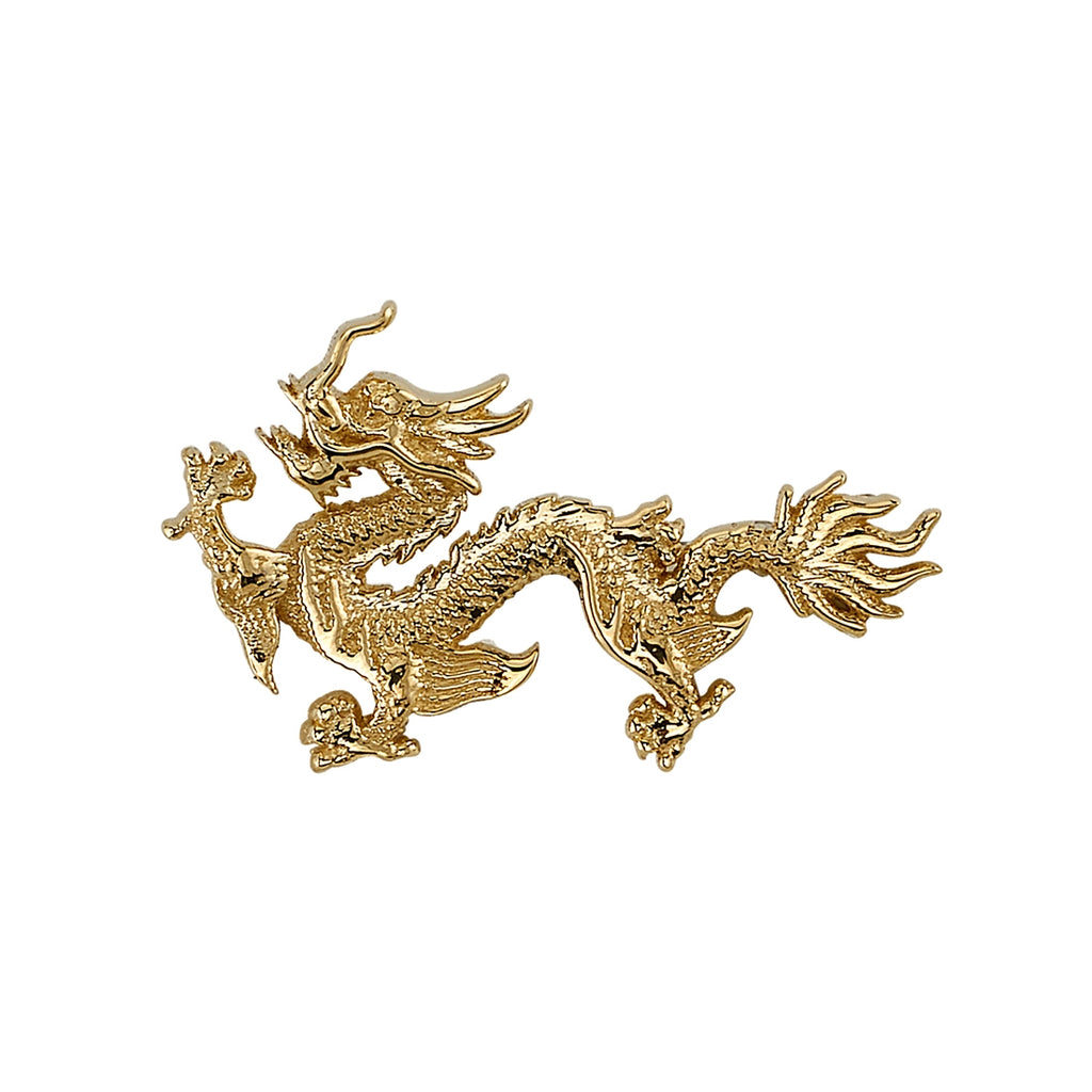 BVLA -Fei long 14k yellow gold end