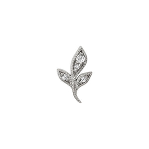 BVLA -Mini Wisteria CZ 14k white gold end