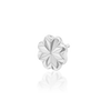 Junipurr- Laser Blossom 14kt white gold end