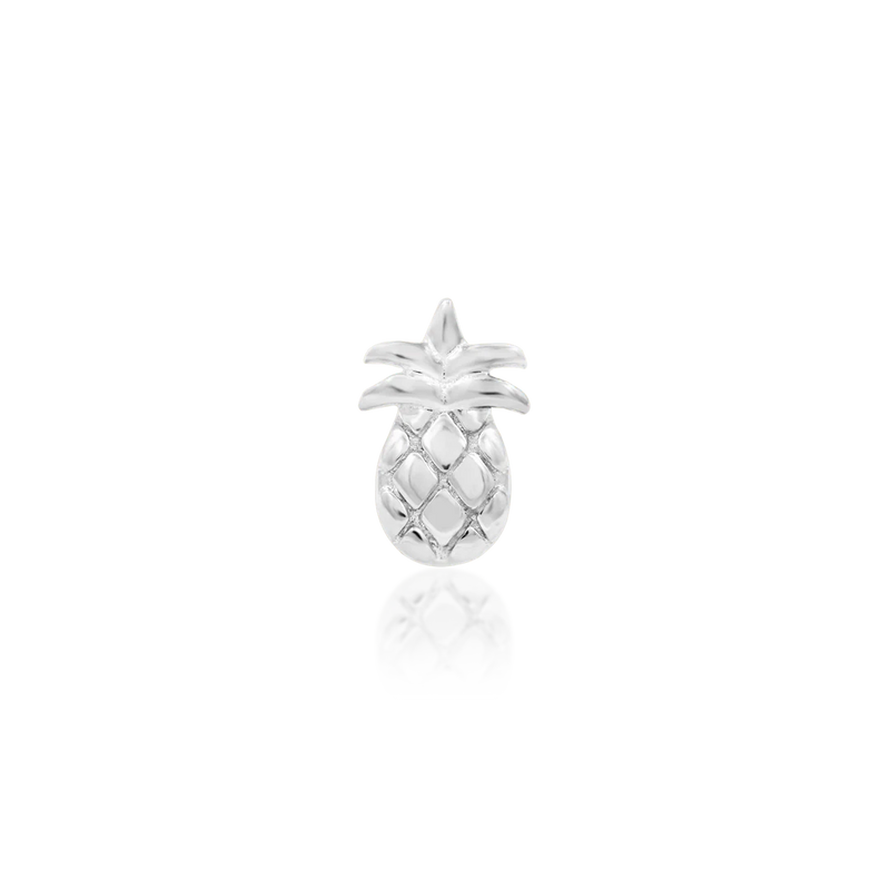 Junipurr- Mini Pineapple 14kt white gold