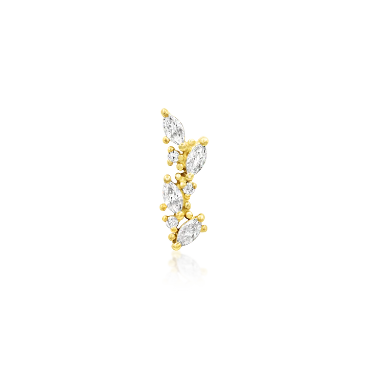 Junipurr- Andreia 14kt yellow gold end