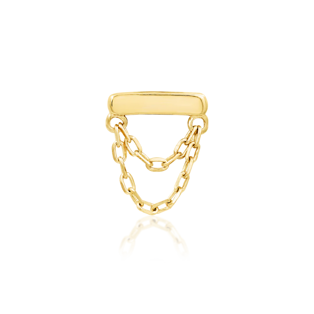 Junipurr- Daria 14kt yellow gold end
