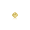 Junipurr- Hammered Disk 14kt yellow gold end
