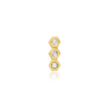 Junipurr- Honeycomb 14kt yellow gold end