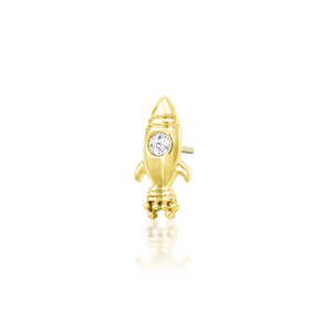 Junipurr- Blast Off! 14kt yellow gold end