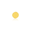 Junipurr- Gold Disk 14kt yellow gold end