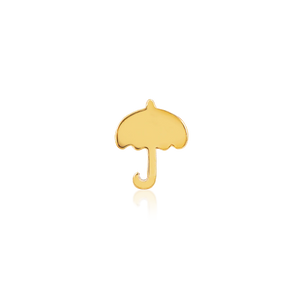 Junipurr-Gold Umbrella 14kt yellow gold end