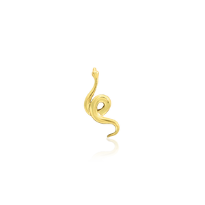 Junipurr-Snake 14kt yellow gold end